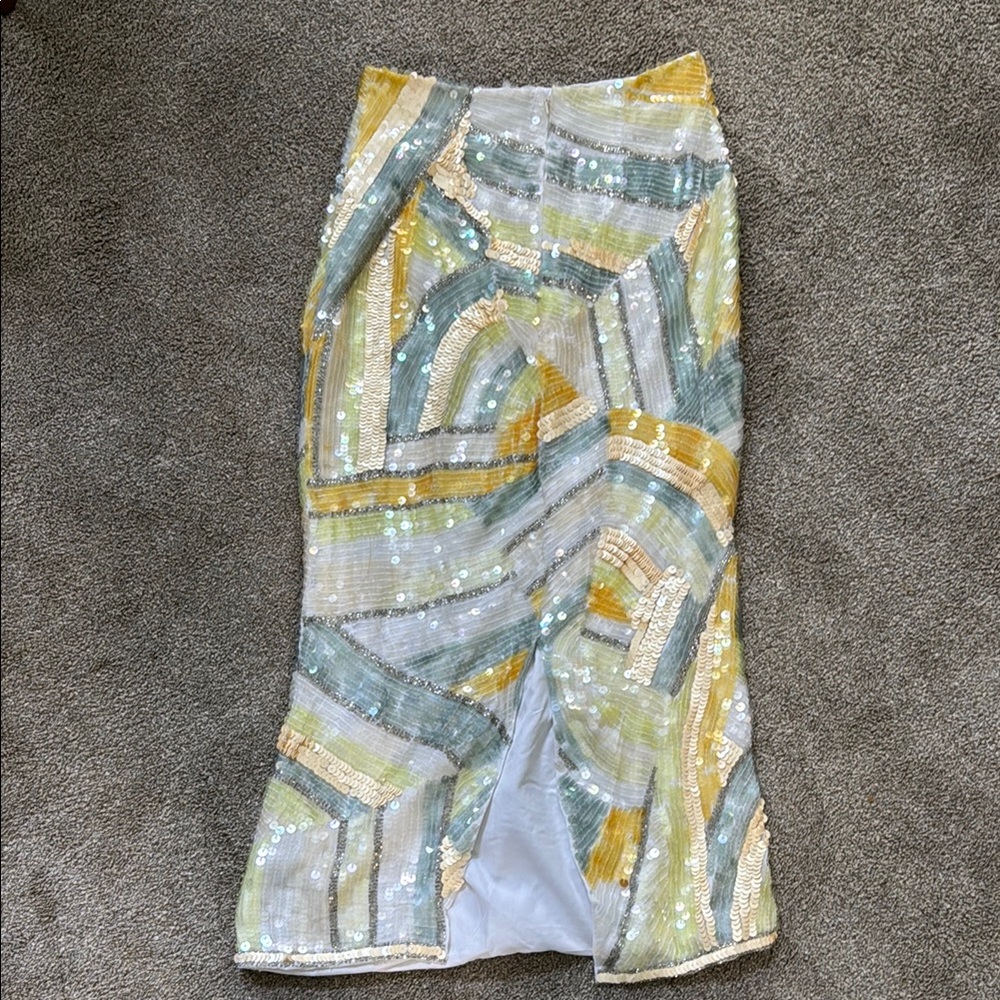 ASOS sequined skirt